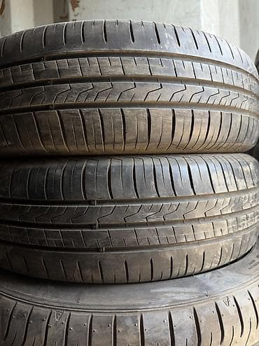 rf1 rf2: Шины 185 / 65 / R 15, Лето, Б/у, Комплект, Легковые, Корея, Hankook — 1