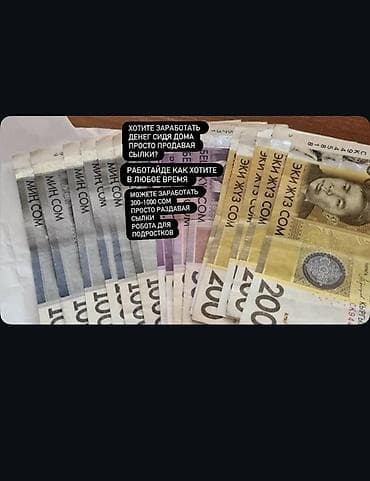 ТТС, унаа бизнеси: Онлайн-подработка: распространение ссылок - Формат: удаленно, гибкий — 1