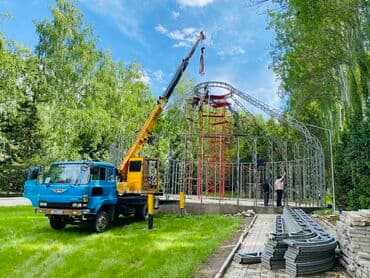 Кран 21 метр стрела at lalafo.kg Кран 21 метр стрела