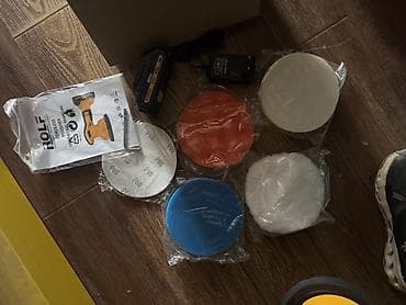 Инструменттер: Аккумуляторная полировальная машина (Cordless Polisher) — 6