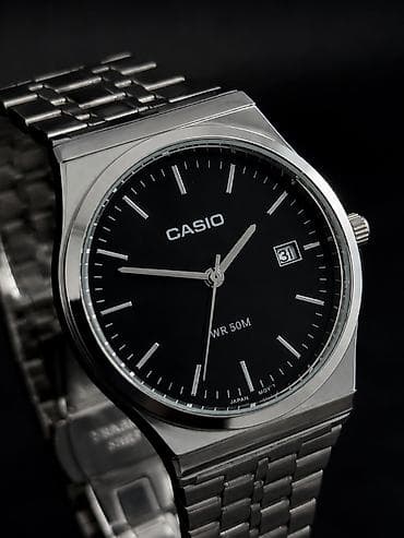 leopard 5: CASIO — наручные часы в стиле old money, отличный вариант для подарка — 3