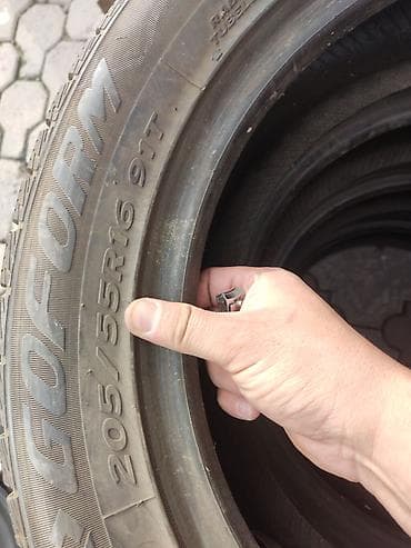 rd 1: Колеса в сборе 205 / 55 / R 16, Зима, Новый, Комплект, Легковые, Литые, отверстий - 5 — 6
