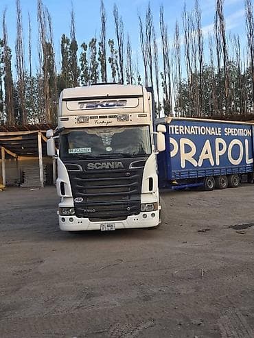 renault 480: Тягач, Scania, Тентованный — 5