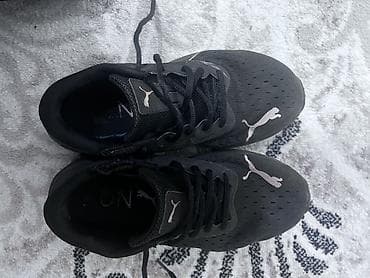 обувь 36 размер: Мужские кроссовки, 37.5, Puma, Б/у, цвет - Черный — 1