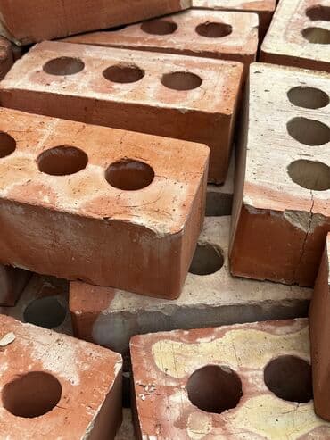 стекло кирпич: Пустотелый, дырчатый, Жженый кирпич, Полублок, 250×120×88 — 2