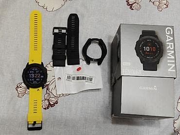 Техника и электроника: Продаю часы Garmin fenix 6X Pro Solar Titanium размер 51mm. Солнечная — 6
