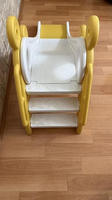 детская горка для дома: Детская горка Для дома, Пластик — 3