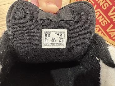 сколько стоят кеды vans: Мужские кроссовки, 38, Vans, Новый, цвет - Белый, Самовывоз, Платная доставка — 5