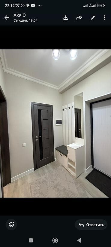 3комнатная квартиру: 2 комнаты, 46 м², Элитка, 2 этаж, Евроремонт — 2