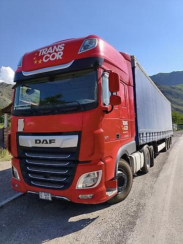 daf 75: Услуги автоперевозки тентованной еврофурой - Полуприцеп: тент/штора — 7