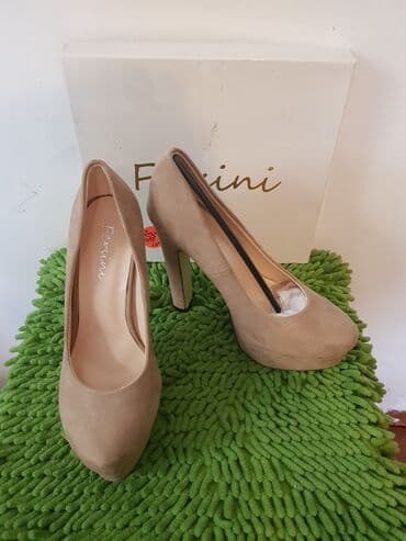 туфли беж цвет: Продаю новые туфли 37 размер, натуральная замша. Бренд Fersini — 2