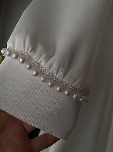 платье на прокат: Вечернее платье, Классическое, Длинная модель, С рукавами, S — 3