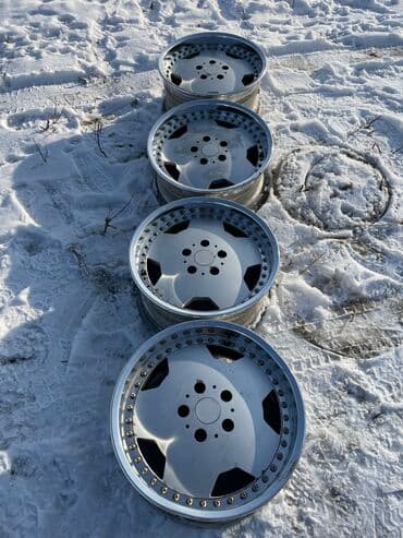 bbs rs: Куйма Дисктер R 17 BMW, Комплект, тешиктери - 5, Колдонулган — 2