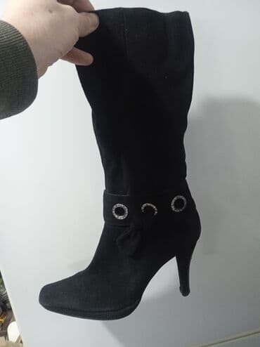 обувь больших размеров бишкек: Сапоги натуральная велюровая замша, турция — 1