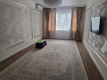 Кыймылсыз мүлк: 2 бөлмө, 77 м², 108-серия, 3 кабат, Жаңы ремонт — 7