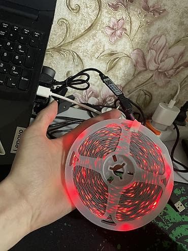 led лампа: Светодиодная RGB-лента – 15 метров - Управление: пульт ДУ + мобильное — 10