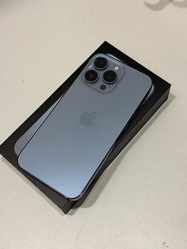 IPhone 13 Pro, Sierra Blue, Коробка, 100 %