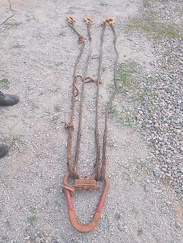 трос металлический: Стальной трос и четырехветвевой строп - Материал — 7