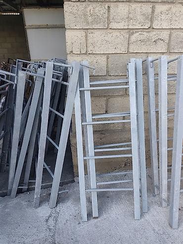 бу лестницы: Металлические лестницы для балконов и колодцев - Материал: сталь — 1