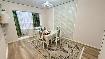 гостиница майлуу суу: 1 комната, 53 м², 108 серия, 1 этаж, Евроремонт — 4