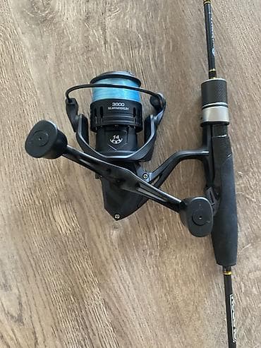 рыбаловный снасти: Спиннинговый комплект для легкой рыбалки - Удилище: Waterman Frozen — 2