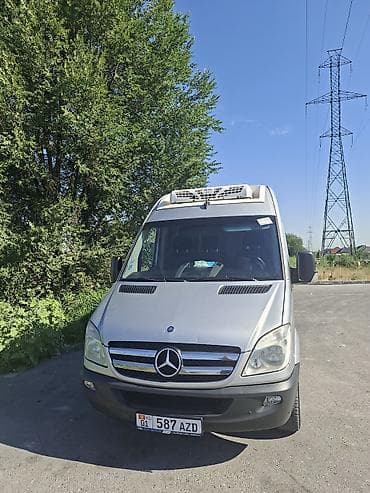 спрнтер бортобой: Mercedes-Benz Sprinter фургон, удлинённая и высокая версия. Цвет — — 1