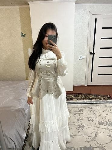 одежда для гор: Продаю красивое платье на Кыз Узатуу / мероприятие ✨ Очень нежное и — 3