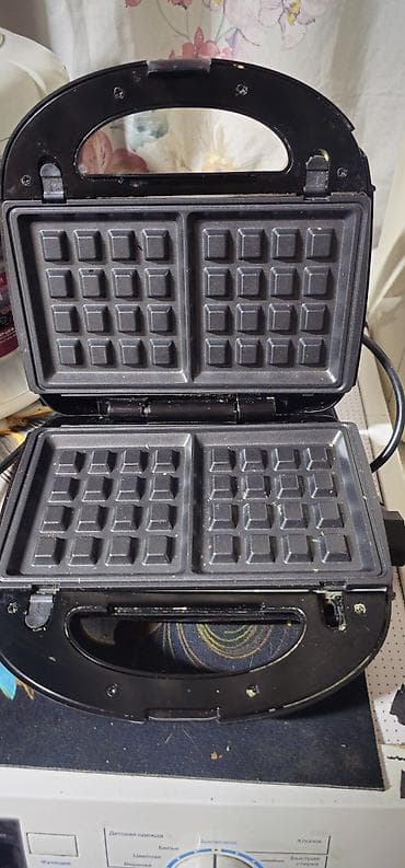sandwich maker: Вафельница/сэндвичница Orvica ORM-8855 только 1 насадка которая на — 2
