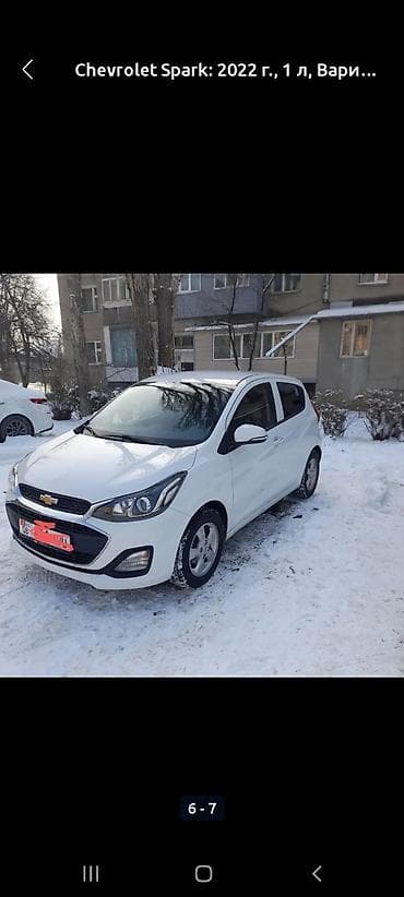 xonda strim: Chevrolet Spark: 2022 г., 1 л, Вариатор, Бензин, Хетчбек — 3