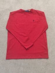 polo батник: Мужской свитер, XL, Polo Ralph Lauren, Новый, цвет - Красный, Самовывоз, Платная доставка — 2