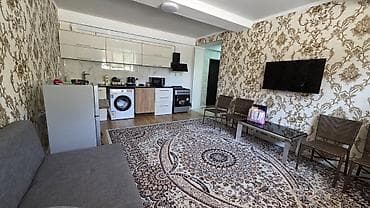 алмашу: Студия, 44 м², Элитка, Цокольный этаж этаж, Евроремонт — 10