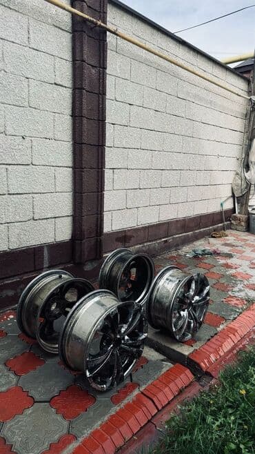 шины с диском: Литые Диски R 15 AMG, Комплект, отверстий - 5 — 5