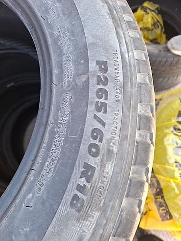 шины 26560 r18: Шины 265 / 60 / R 18, Лето, Б/у, Комплект, Легковые, Япония, Michelin — 5