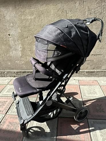 ручной коляска: Прогулочная коляска Cool Guy, черная - Легкая складная рама — 3