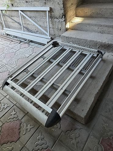 релинг багажник: Корзина На рейлинги Алюминий — 1