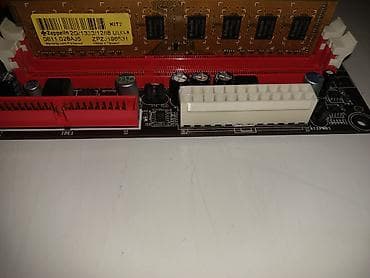 процессор 478: Материнская плата для ПК, Б/у, Biostar, LGA775, Micro-ATX — 4
