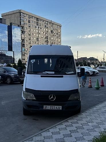 борт на спринтер: Mercedes-Benz Спринтер: 2001 г., 2.2 л, Механика, Дизель, Фургон — 1
