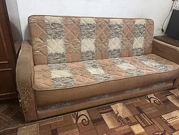 диваны кравать: Прямой диван, Б/у — 1