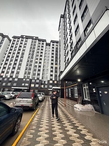 Батирлер: 3 бөлмө, 56 м², Көк-Жар ж/м Элитка, 12 кабат, Евро оңдоо — 9