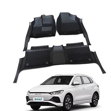byd e2 2021: 3D Полики Для салона BYD, цвет - Черный, Новый, Платная доставка, Самовывоз — 1