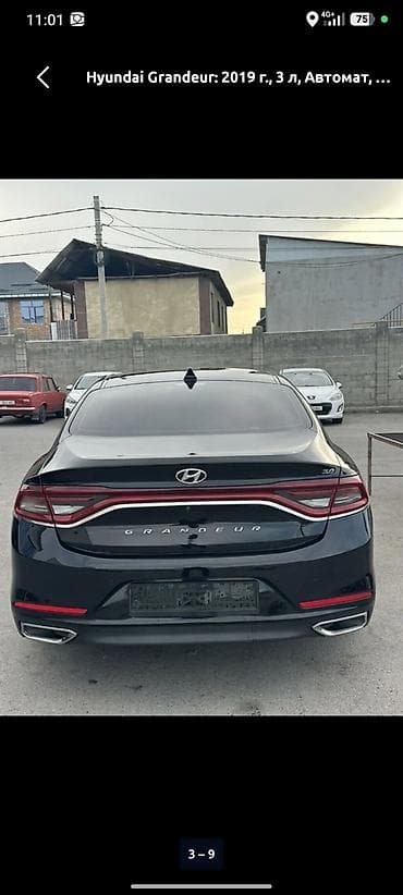 k5 2016: Hyundai Grandeur: 2019 г., 3 л, Автомат, Бензин, Седан — 3