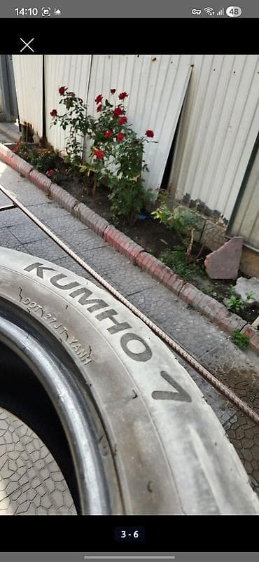Шины: Шины 235 / 55 / R 19, Лето, Б/у, Комплект, Легковые, Корея, Kumho — 3