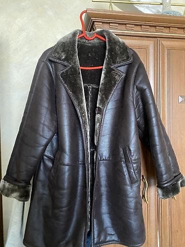 куртка барашка: Дубленка, Классическая модель, 3XL — 1