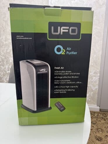 аф: Воздухоочиститель Напольный, До 40 м², Другой фильтр — 1