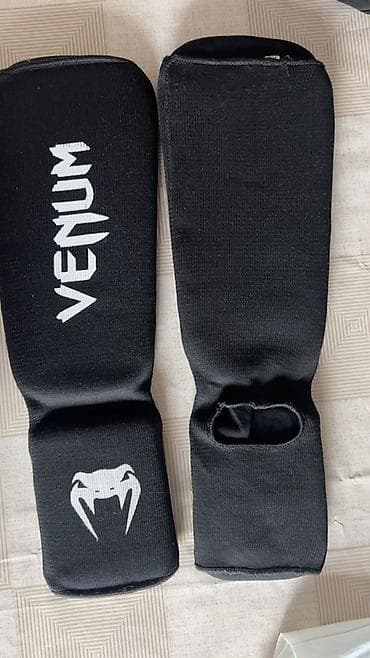 Спорттук сумкалар: Накладки-щитки для голени и стопы Venum (пара) - Тип: эластичные — 2