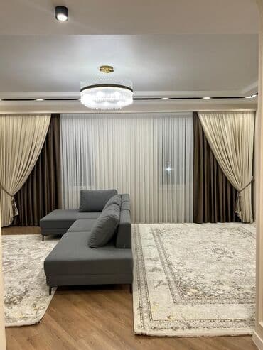 сниму квартиру кызыл аскер 1 комнатный без посоленя: 3 комнаты, 108 м², Элитка, 3 этаж, Дизайнерский ремонт — 13