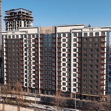 Кыймылсыз мүлк: 2 бөлмө, 68 м², Элитка, 13 кабат, Даяр ПСО (өзү оңдоп түзөтүп бүтүү үчүн) — 3