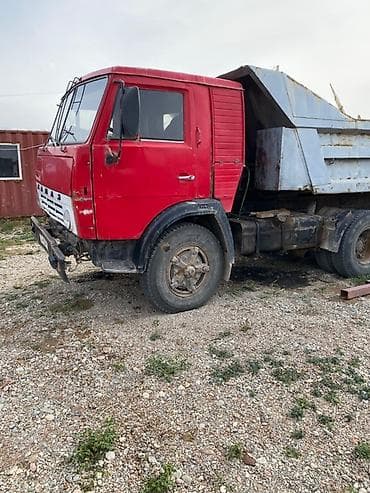 тягач маз: КАМАЗ самосвал, 6x4 Описание: - Классический КАМАЗ с красной кабиной — 2