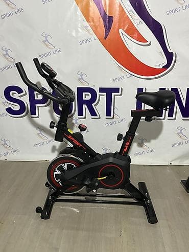 Спорт и отдых: Спин-байк (вело-тренажёр) для дома - Компактный горизонтальный каркас — 3