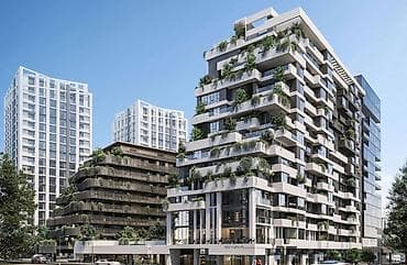 Продажа квартир: 3 комнаты, 112 м², Элитка, 8 этаж, Готовая ПСО (под самоотделку) — 1